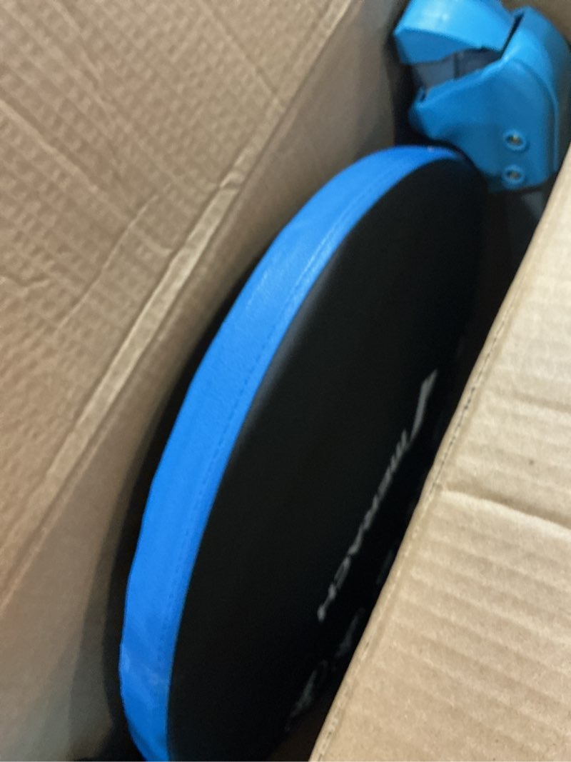 Condition photo showing Good Condition for merach ab machine, sit up exercise equipment with 3 adjustable resistance levels, automatic rebound ab crunch machine for core workout, ab workout equipment for stomach round(blue)