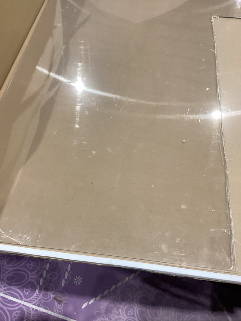 Condition photo showing Good Condition for art3d (2 pack) 1/8" thick plexiglass sheets - 36" x 24" pet clear sheets for art design?craft projects, signs, diy in home, wedding, festival,party,office