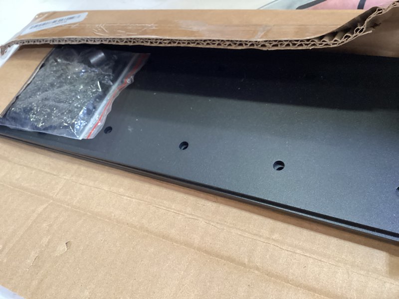 Condition photo showing As Is for 4 pack 15.7"x5" straight steel plate,heavy duty flat mending plate ,post to beam connectors repair bracket,i shape strap,pergola brackets for wood 6x6 6x8 lumber i shape(15.7''x5'') 4