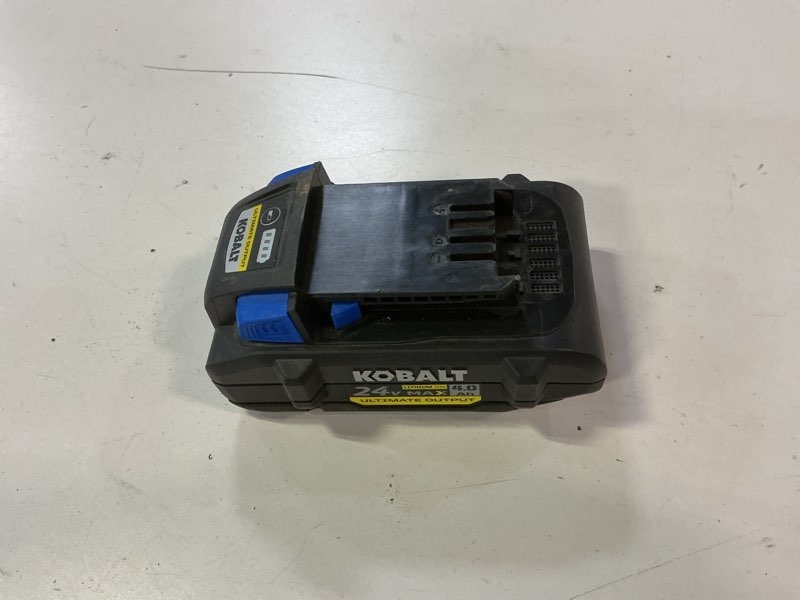 Condition photo showing Good Condition for kobalt 24-volt max 4-amp-hours lithium power tool battery kb 424-03
