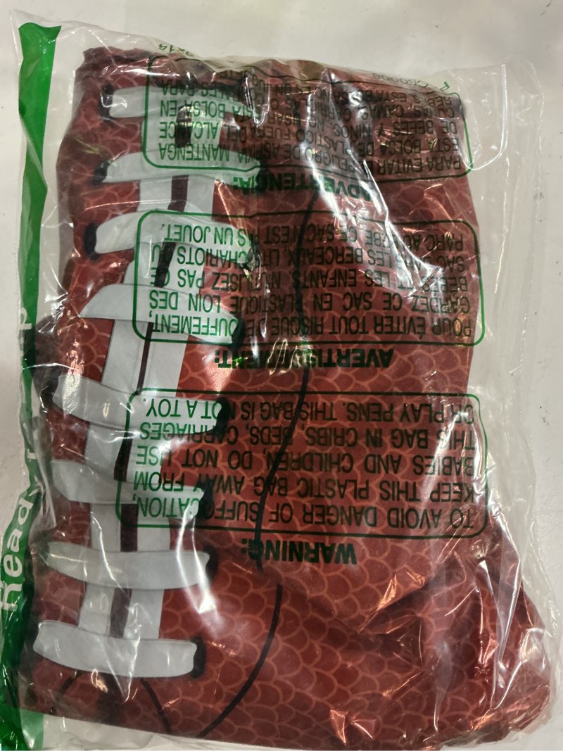 Condition photo showing Good Condition for skylety football balloons football rugby shaped aluminum foil balloons for sport themed rugby birthday party decor, 26 inch(4 pieces)