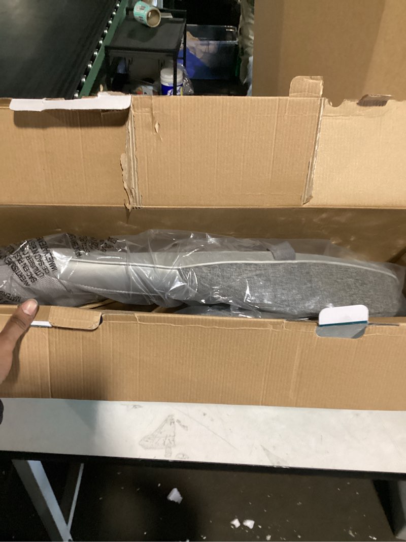 Condition photo showing As Is for Homedics - Shiatsu + Kneading & Vibration Massage Cushion with Heat - Gray