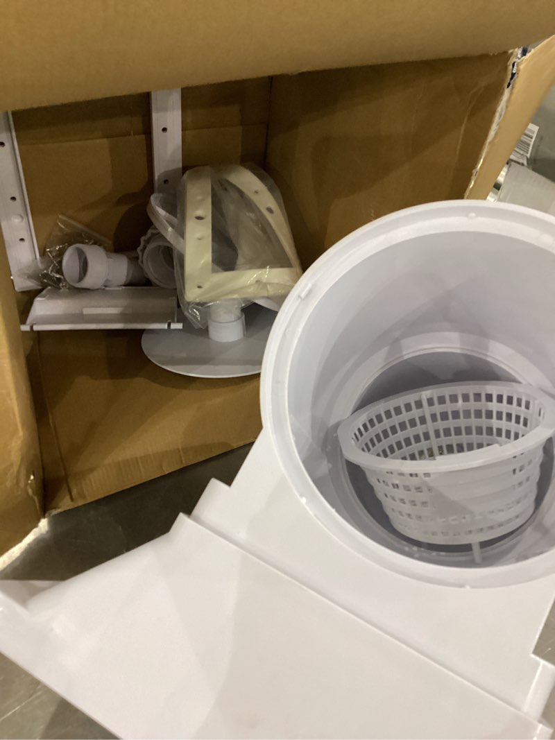 Condition photo showing As Is for Poolmaster 32192 Wide-Mouth High-Profile Thru-Wall Swimming Pool Skimmer