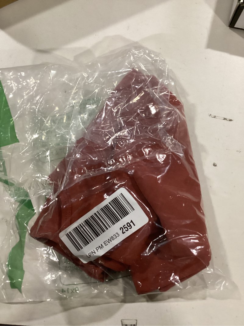 Amazon Essentials Women's Slim-Fit Thin Strap Tank Top, Pack of 2, Brick Red/Brown, Medium