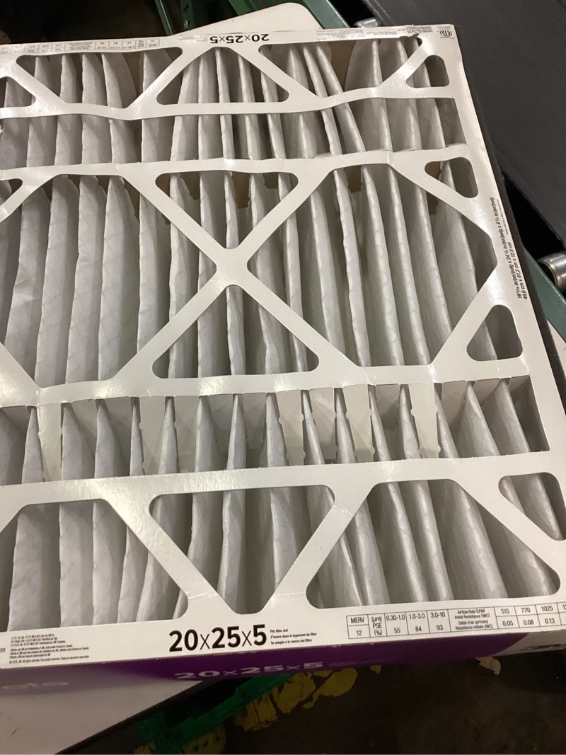 Condition photo showing Good Condition for 16 in. x 20 in. x 1 in. superior pleated air filter fpr 9, merv 12 (1 pack)