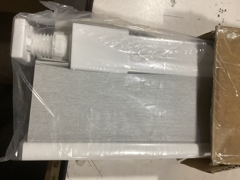 Condition photo showing Good Condition for LazBlinds Cordless Cellular Shades, No Tools No Drill Blackout Honeycomb Shades Pleated Blinds for Windows, 36'' W x 72'' H, Silver White Blackout-silver White 36'' W x 72'' H