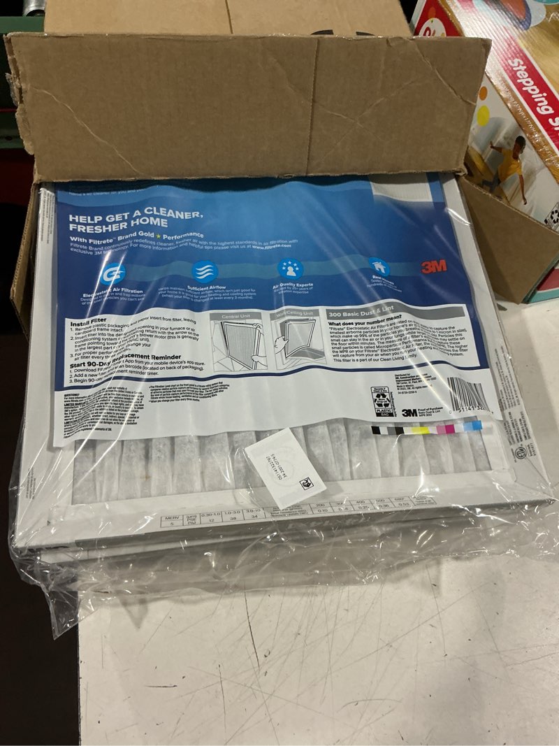 Condition photo showing Good Condition for bnx trufilter 14x14x1 air filter merv 13 (4-pack) - made in usa - electrostatic pleated air conditioner hvac ac furnace filters for allergies, pollen, mold, bacteria, smoke, allergen, mpr 1900 fpr 10 14x14x1 4-pack