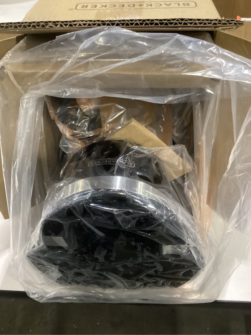 Condition photo showing Good Condition for black+decker 12-cup digital coffee maker, programmable, washable basket filter, sneak-a-cup, auto brew, water window, keep hot plate, black