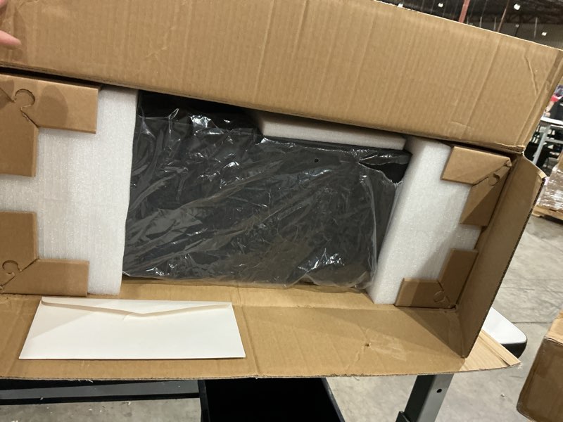 Condition photo showing Good Condition for ilyapa modern mailbox for post mount - black powder coated metal mailbox with ash wood door - waterproof for parcels, recessed magnetic close door black / cherry (modern)