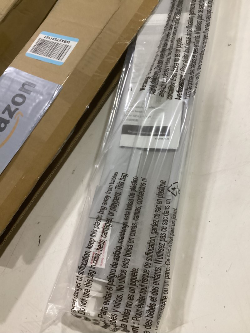 Condition photo showing Good Condition for lazblinds no tools no drill cordless cellular shades, light filtering honeycomb shades for home, thermal insulation blinds for windows, 33" w x 64" h, grey light filtering-grey 33" w × 64" h