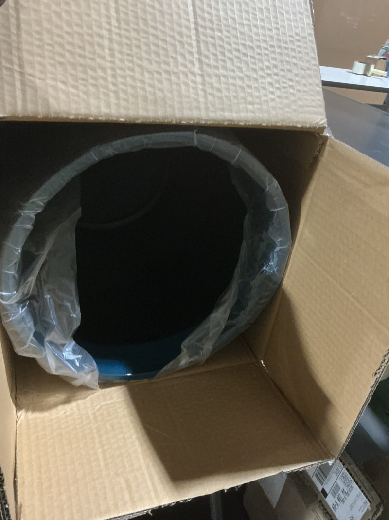 Condition photo showing Good Condition for QCQHDU 21 inch Tall Planters for Outdoor & Indoor Plants, Set of 2 Large Outdoor Planters with Drainage Hole for Front Porch, Patio, Garden, Home Decor, Blue Blue 21 inch