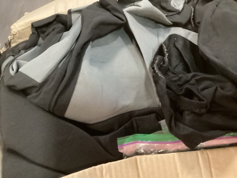 Condition photo showing Good Condition for bdk polypro car seat covers full set in reverse charcoal, front and rear split bench seat covers for cars, easy to install car seats cover set and accessories for auto trucks suv - reverse charcoal