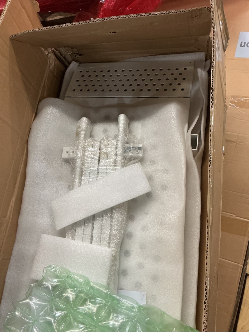 Condition photo showing New/Like New for Folding Ramp with Handrails for 5-12" Rise, Heavy Duty Handicap Ramp with Adjustable Flap, Portable Wheelchair Ramp for Home Steps, Stairs, Doorways, Curbs, Waterproof & Rust-Proof, 440 lbs Capacity 45" x 32" Ramp