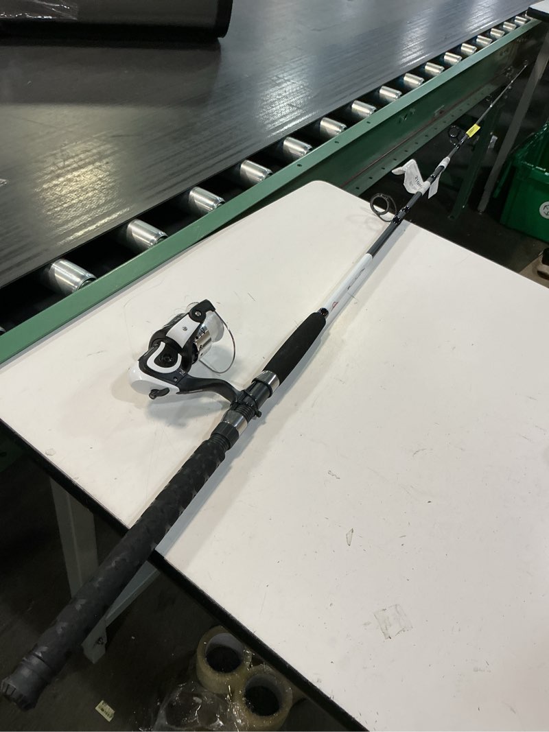Condition photo showing As Is for (1 piece only ) shakespeare reverb spincast fishing combo, 5'6" medium rod, 10 size reel