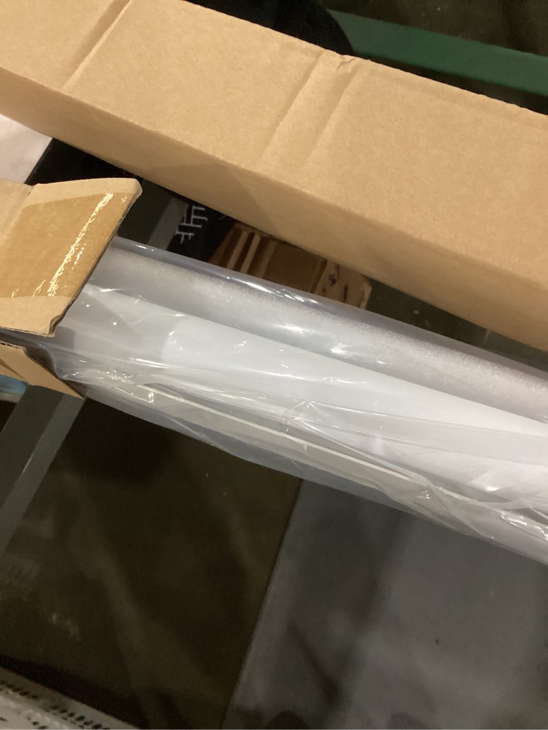 Condition photo showing New/Like New for LazBlinds No Tools No Drill Cordless Roller Shades, 100% Blackout Blinds for Windows, Thermal Insulated UV Protection Roll Up Blinds for Windows, 42" W x 72" H, White White 42" W x 72" H