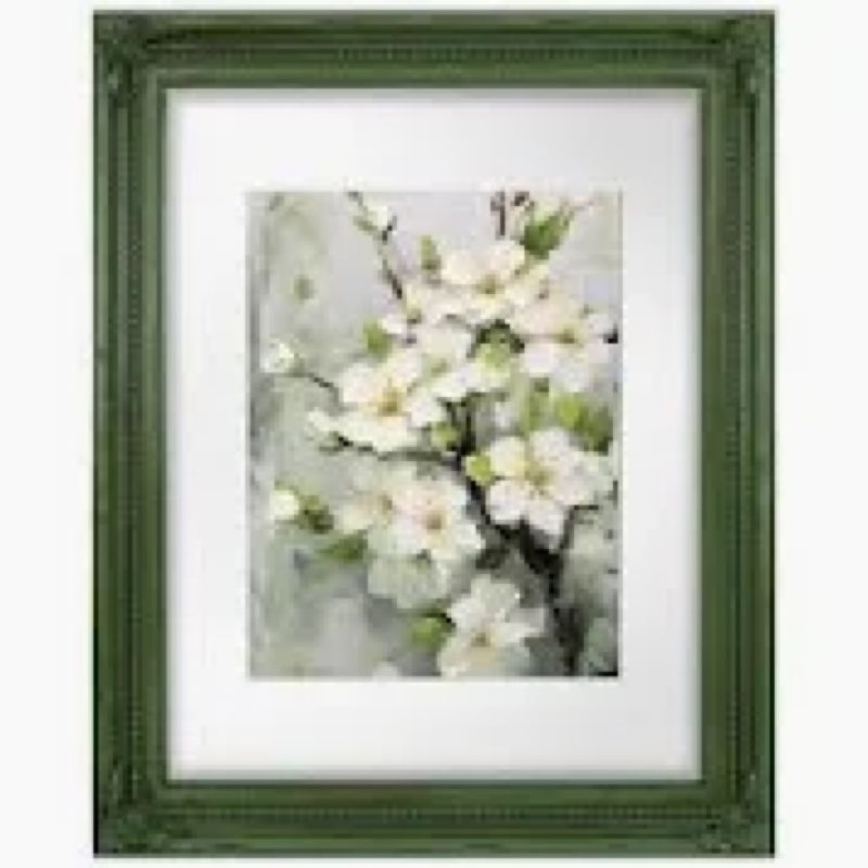 SIMON'S SHOP 11x14 Picture Frame with Mat, 11 x 14 Picture Frame Matted to 8 x 10 Photo, Distressed 