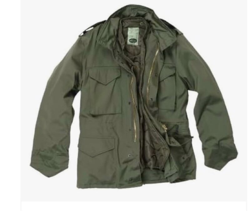 mil-tec classic us m65 jacket olive 3x-large
