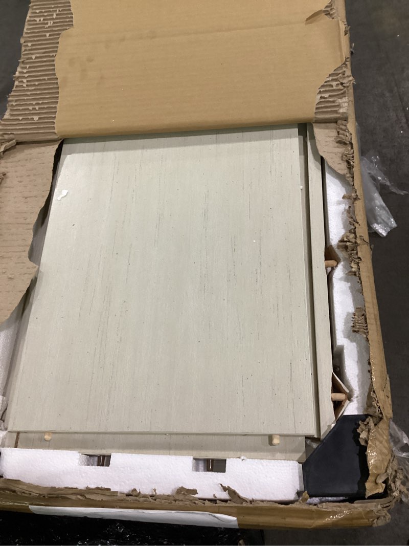 Condition photo showing Good Condition for (not tested+ only boxes 4 and 5-2 boxes only)twin star home cottonwood tv/media stand w/ electric fireplacef