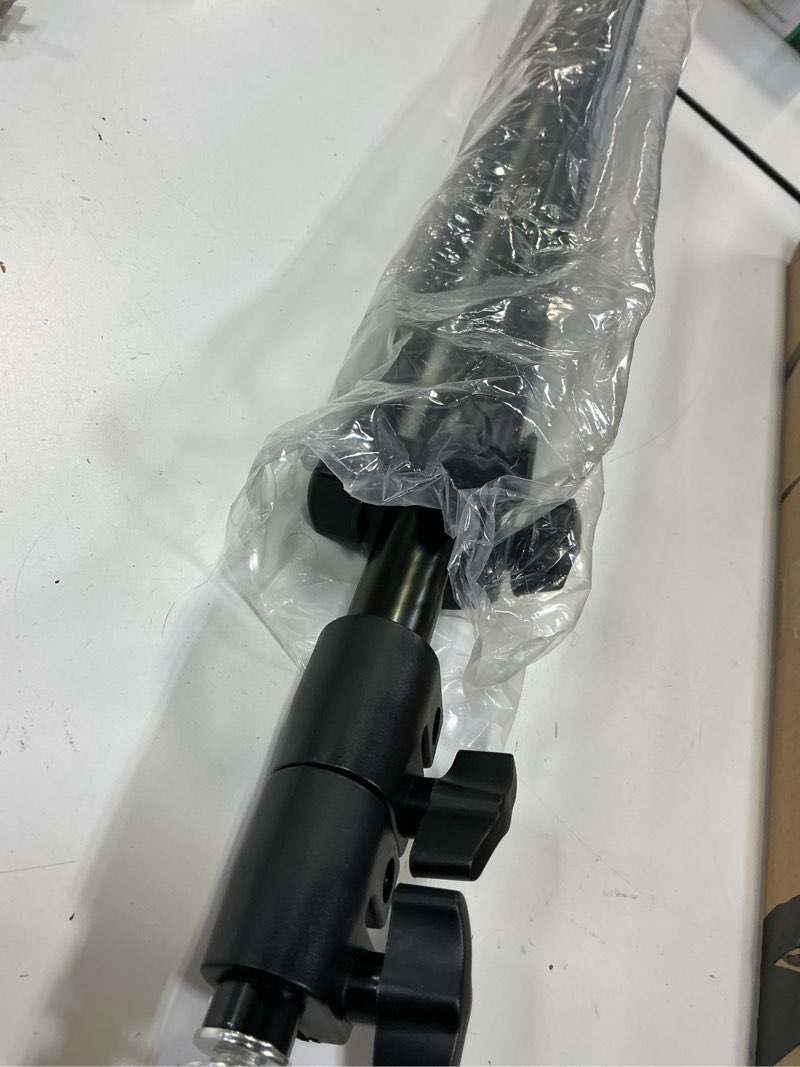 Condition photo showing Good Condition for Backdrop Stand 6.5 x 6.5 FT, Adjustable Photography Backdrop Support System Kit with 4 Clamps and Carrying Bag for Parties, Wedding, Photography, Festival Decoration SY-2*2m Backdrop Stand