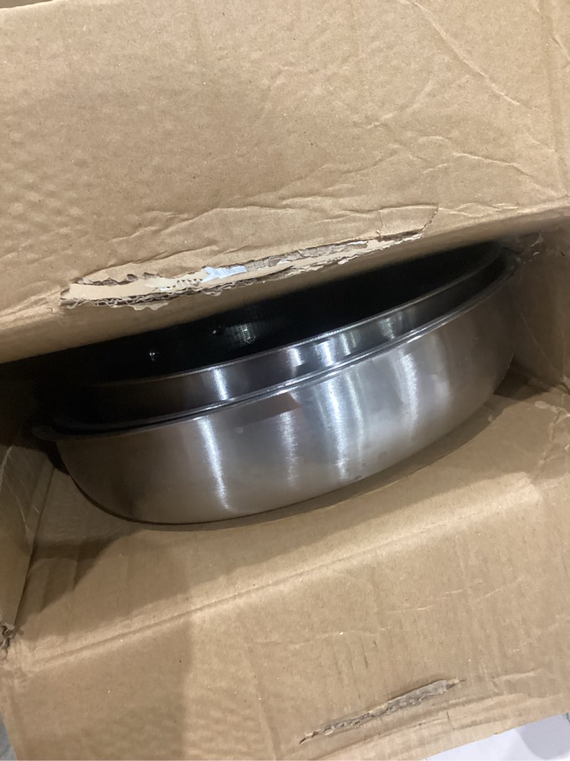 Condition photo showing Good Condition for hybrid nonstick frying pans set, 10"+11"+12" frying pan skillet 3-pieces set, stay-cool handle, pfas-free, dishwasher and oven-safe, suitable for all types of cookers, including induction (ut5)