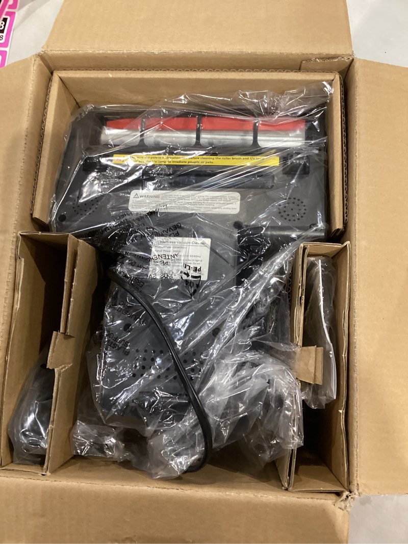 Condition photo showing Good Condition for FEPPO Mattress Vacuum Cleaner, 4-in-1 Bed Vacuum Cleaner PRO, 16KPa Handheld Vacuums with 253.7nm UV-C Light, 40,000 Beats/Min Tapping, 140°F Hot Air, HEPA Filter for Bed, Sofa, Crib(Corded, 550W) Grey/Purple
