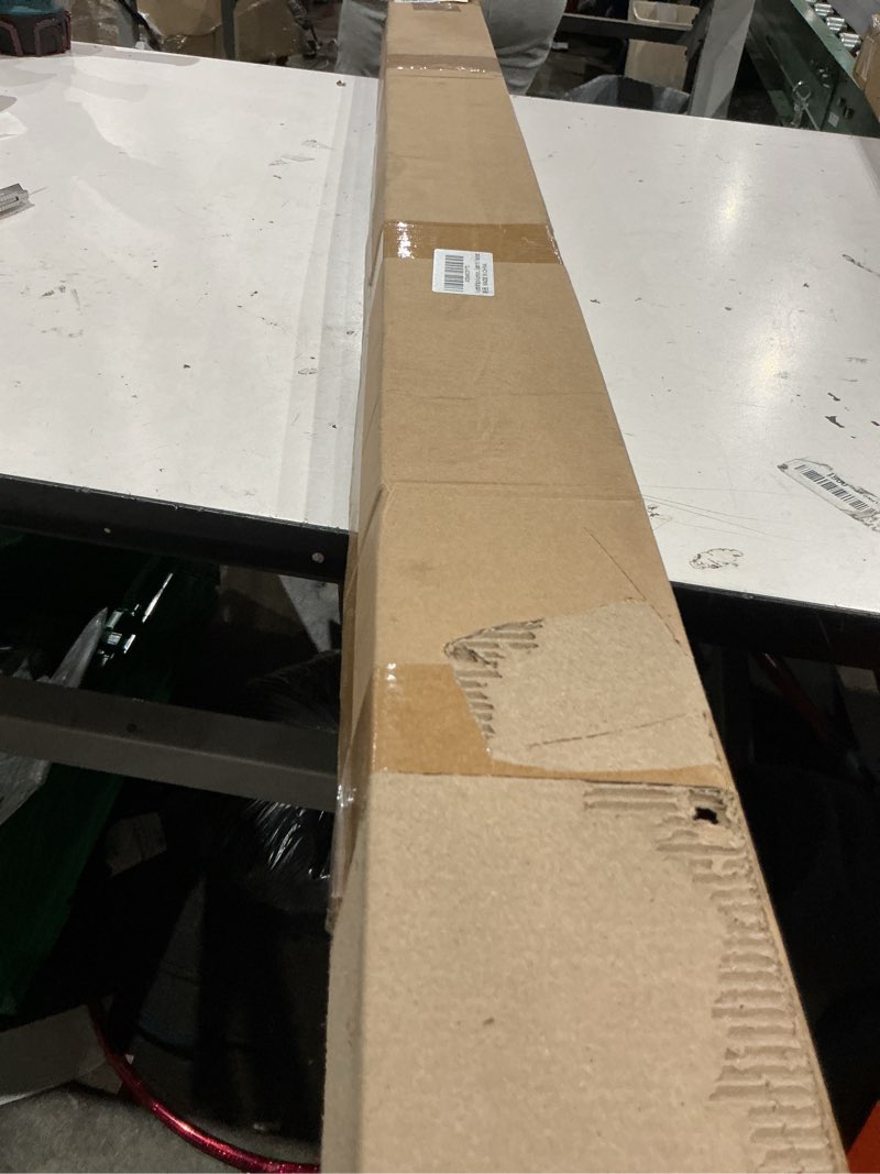 Condition photo showing New/Like New for 4ft 4pcs aluminum l-track rail, 48" l track rails with mounting hardware, include (8) black o-ring fittings and mounting screws, suitable for stationary motorcycles, bicycles, diy gift for men