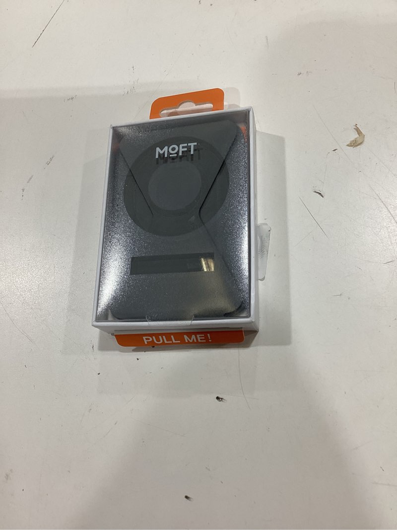 Condition photo showing New/Like New for moft magnetic wallet stand compatible with iphone 17/16/15/14/13/12 series, angle adjustment & magsafe compatible movas phone stand,cool grey cool grey standard