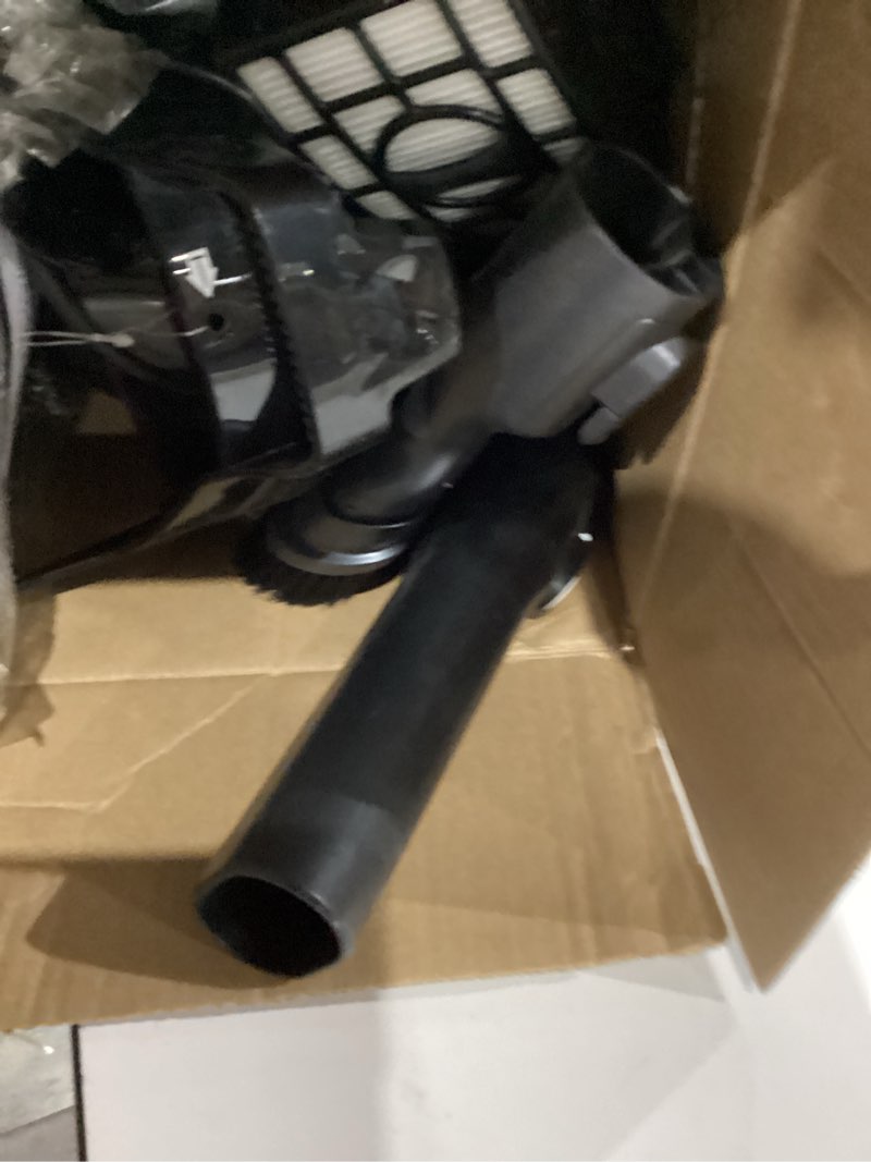 Condition photo showing As Is for Bissell CleanView Compact Turbo Upright Vacuum with Quick Release Wand, Full Size Power, Compact Size for Apartments & Dorms, 3437F