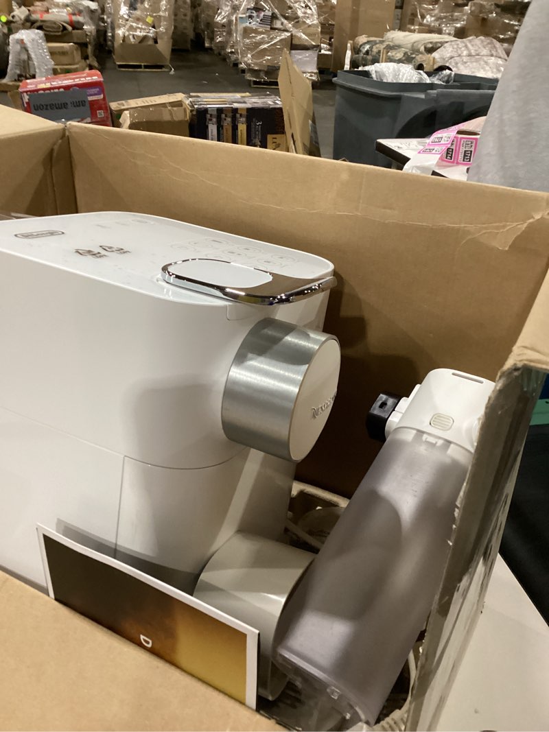 Condition photo showing As Is for Not tested ****Nespresso Gran Lattissima by De'Longhi, White
