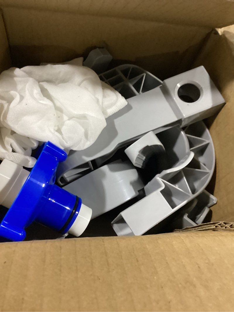 Condition photo showing Good Condition for deeprclean above ground pool surface skimmer, automatic pool skimmer for top of water, wall mount surface skimmer with removable skimmer basket, floating pool filter pool cleaning maintenance kit
