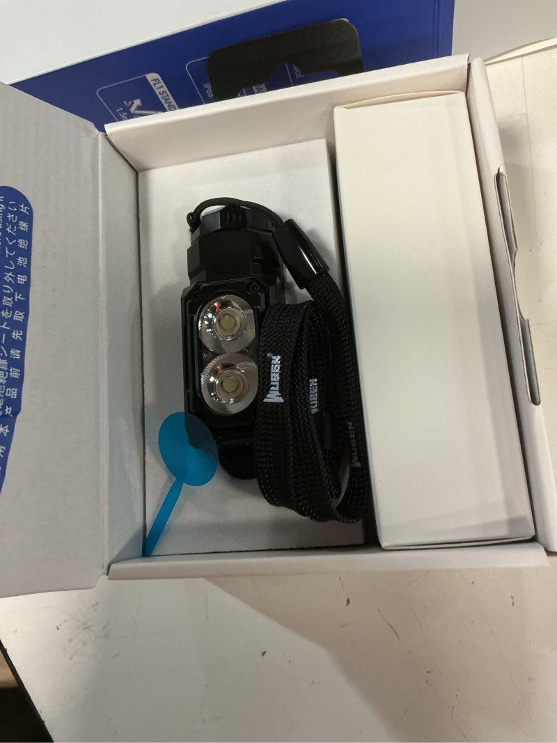 Condition photo showing Good Condition for WUBEN E7 1800 Lumen Rechargeable Mini Flashlights with Magnet - Super Bright 6 Modes EDC Flashlight, Typ-C Rechargeable LED; IP68 Pocket Flashlight for Headlamp Use, Rescue, Camping Black(6500K)