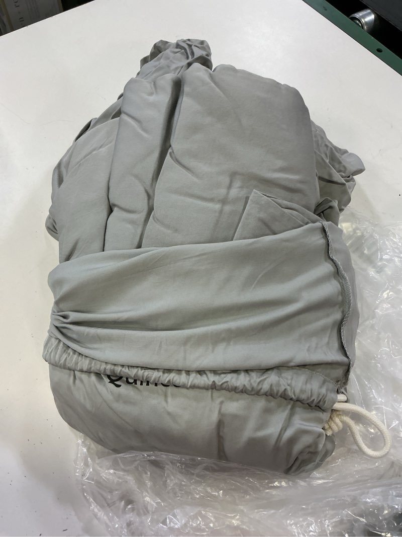 Condition photo showing Good Condition for bamboo sheet set, queen, light grey