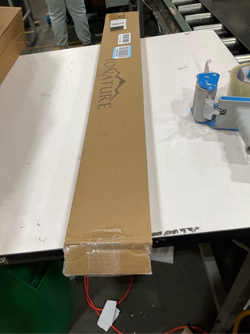 Condition photo showing Good Condition for No Drill Cellular Shades for Indoor Windows, Thermal Insulating & Noise Reducing Honeycomb Blinds, Free Stop Cordless Blackout Shades, Black, 35" W x 64" H 35"W x 64"H Black(blackout)