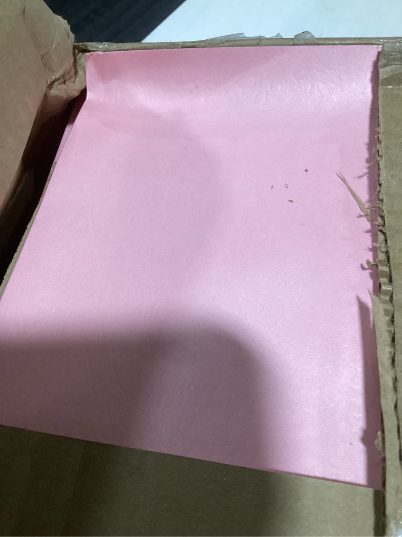 FILE-EZ Two-Pocket Folders, Pink Color, 125-Pack, Durable Textured Paper with Matte Finish, Letter S