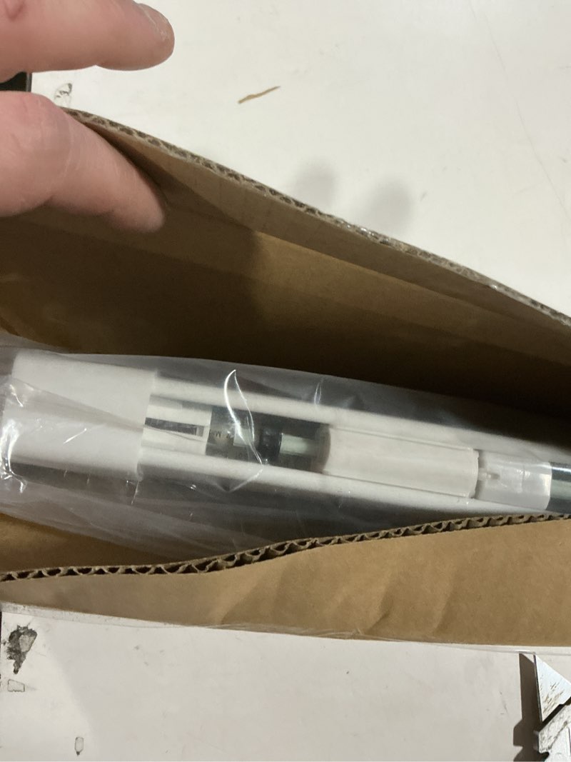 Condition photo showing Good Condition for LazBlinds No Tools No Drill Cordless Cellular Shades, Blackout Light Blocking Honeycomb Shades for Home, Thermal Insulation Blinds for Windows, 22" W x 48" H, White