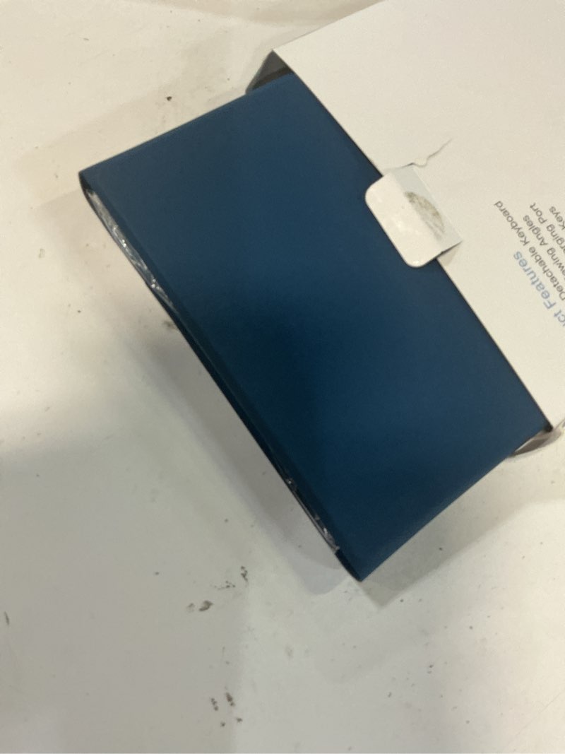 Condition photo showing New/Like New for harvopu compatible for ipad 11th 10th generation case with keyboard, folio cover with pencil holder, multi-touch trackpad, 7 color backlit, detachable keyboard for ipad (a16) 11th/10th gen (navy blue)