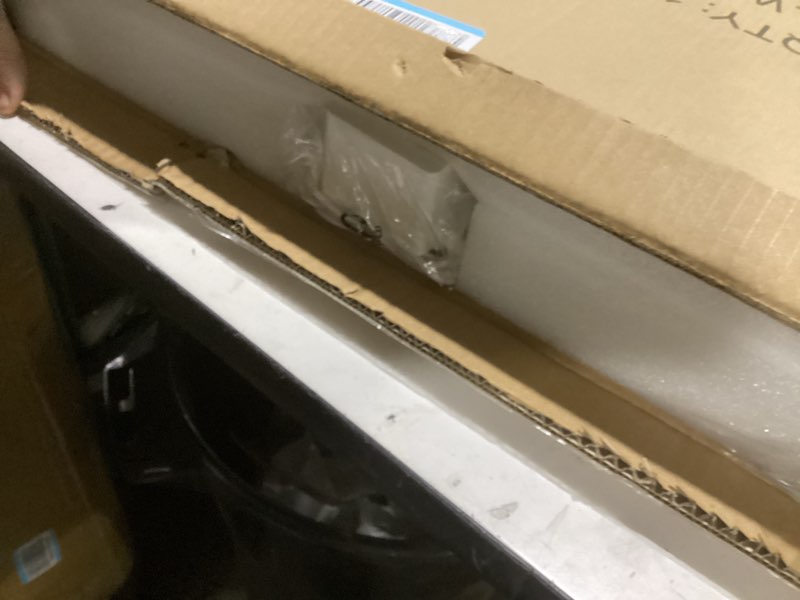 Condition photo showing New/Like New for HIEEY Lighted Makeup Mirror, Hollywood Vanity Mirror with Lights, Three Color Lighting Modes, with 5X Magnification Mirror, Smart Touch Control, 360°Rotation (22.8in,White) 22.8"L X 18.1"W (128 LED)