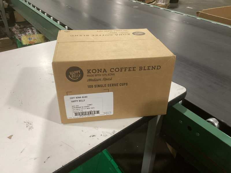 Condition photo showing New/Like New for (Similar to) Don Francisco's Kona Blend Medium Roast Coffee Pods, 10% Kona Coffee, 100 Count - Recyclable Single-Serve Pods, Compatible with Keurig K-Cup Coffee Makers Kona Blend 100 Count (Pack of 1)