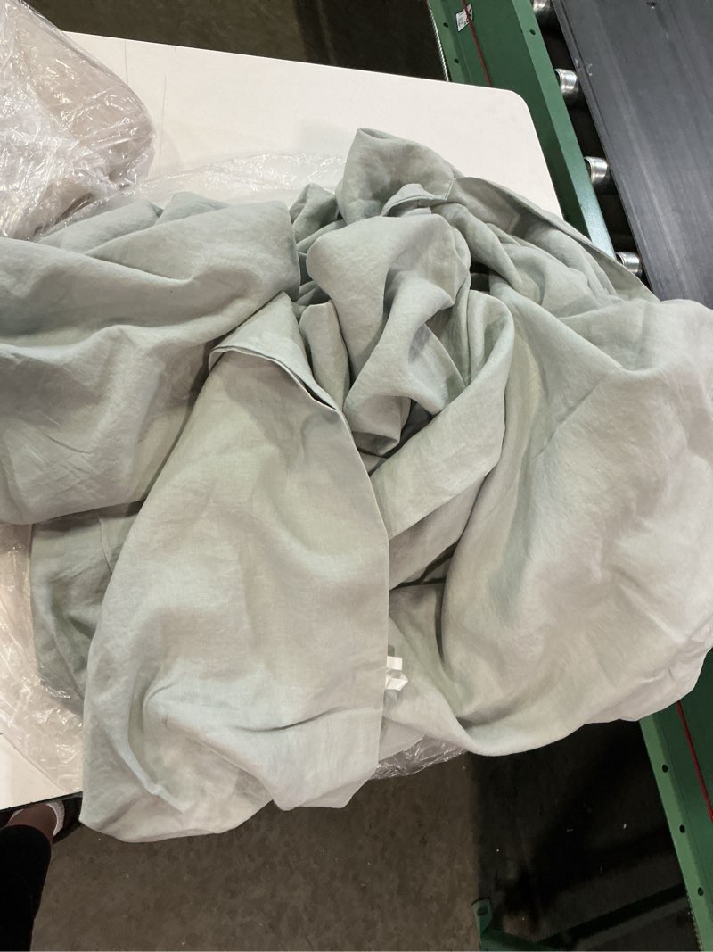 Condition photo showing Good Condition for quince european linen duvet cover set
