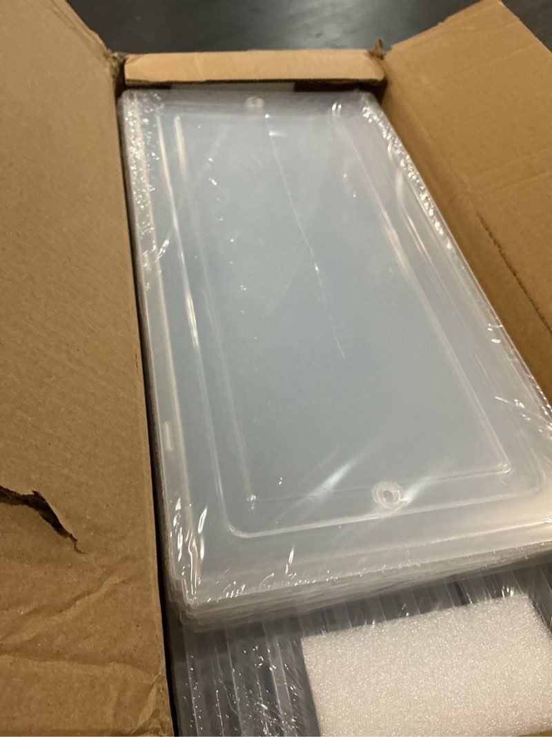 Condition photo showing New/Like New for amllas 12 pack clear shoe boxes stackable,shoe storage boxes for closet,sturdy shoe box storage containers with clear door,sneaker storage,easy to assemble,fit up to us size 12(13.8”x 9.84”x 7.1”) clear 12 pack