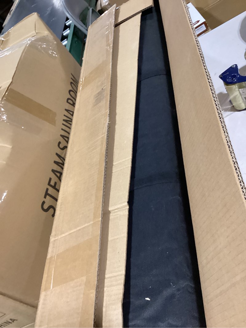 Condition photo showing Good Condition for 48"x78"x40" large photo studio light box photography, 8 light led panels dimmable shooting tent with 3 color backdrops continuous lighting softbox for model clothing photography 48x78 in (8 led strips)