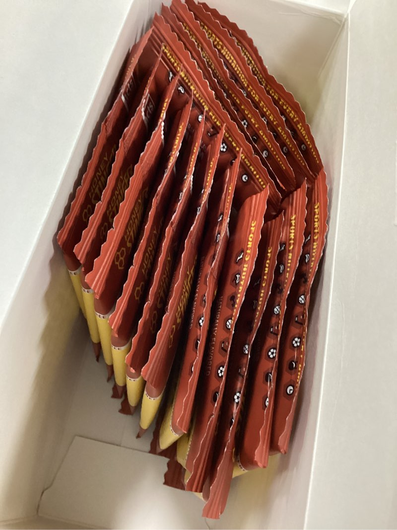 Condition photo showing Good Condition for Honey Stinger Organic Gluten Free Cinnamon Waffle, Energy Stroopwafel for Exercise, Endurance and Performance, Sports Nutrition for Home & Gym, Pre and Post Workout, Box of 16 Waffles, 16.96 Ounces Cinnamon 16 Count