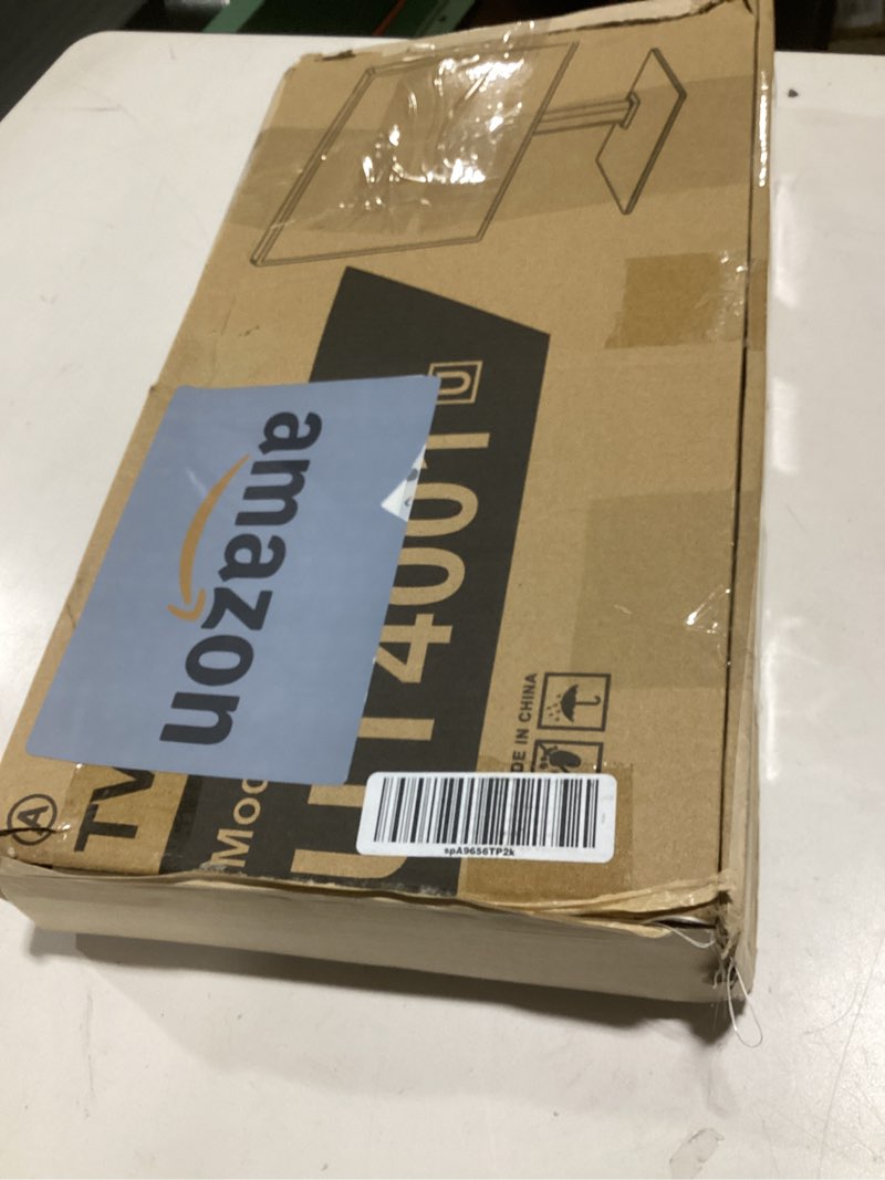 Condition photo showing As Is for rfiver universal table top tv stand tv base replacement for most 27-60 inch lcd led flat curved screen tvs holds up to 88lbs, height adjustable tv mount stand with tempered glass base, vesa 400x400mm 27"-60"