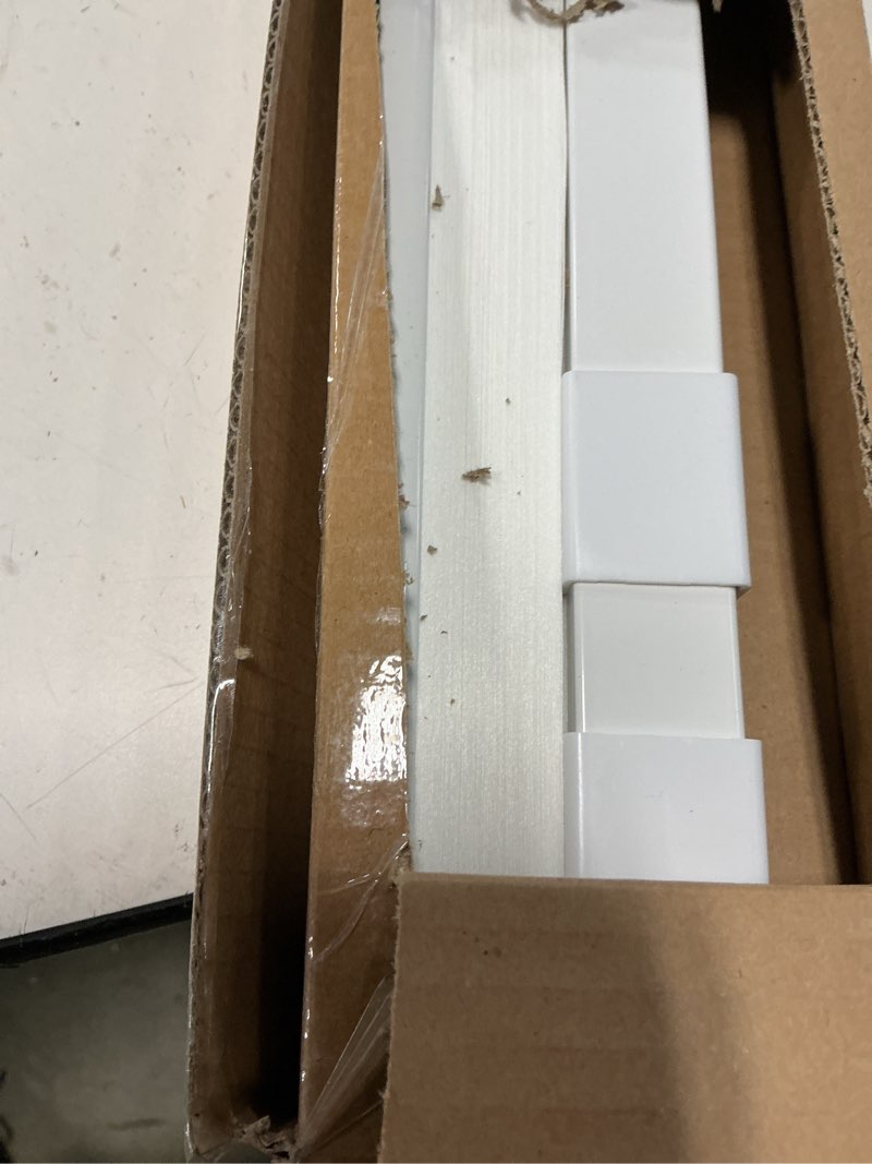 Condition photo showing Good Condition for lazblinds cordless cellular shades, no tools no drill light filtering honeycomb shades pleated blinds for windows, 17'' w x 36'' h, white light filtering-white 17'' w x 36'' h