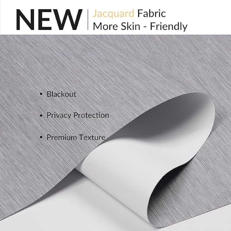 boolegon blackout roller shades for windows,cordless,roller blinds for windows,thermal insulated fabric uv protection,window blinds shades for home,office,bedroom,door,blackout-grey