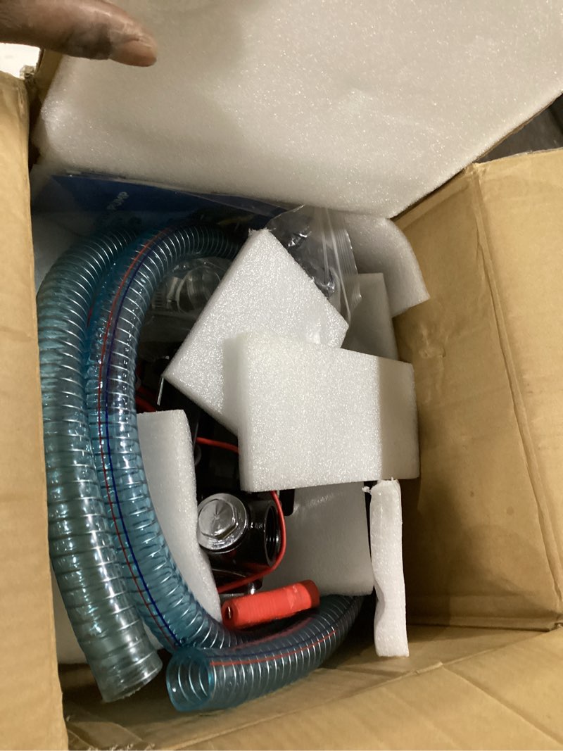 Condition photo showing Good Condition for Poafamx 16 GMP Diesel Transfer Pump, 12V DC Fuel Transfer Pump Kit with Nozzle Hoses, Self Priming Electric Oil Transfer Pump with High Flow Rate Auto Motor for Diesel Oil 12V Diesel Pump Set