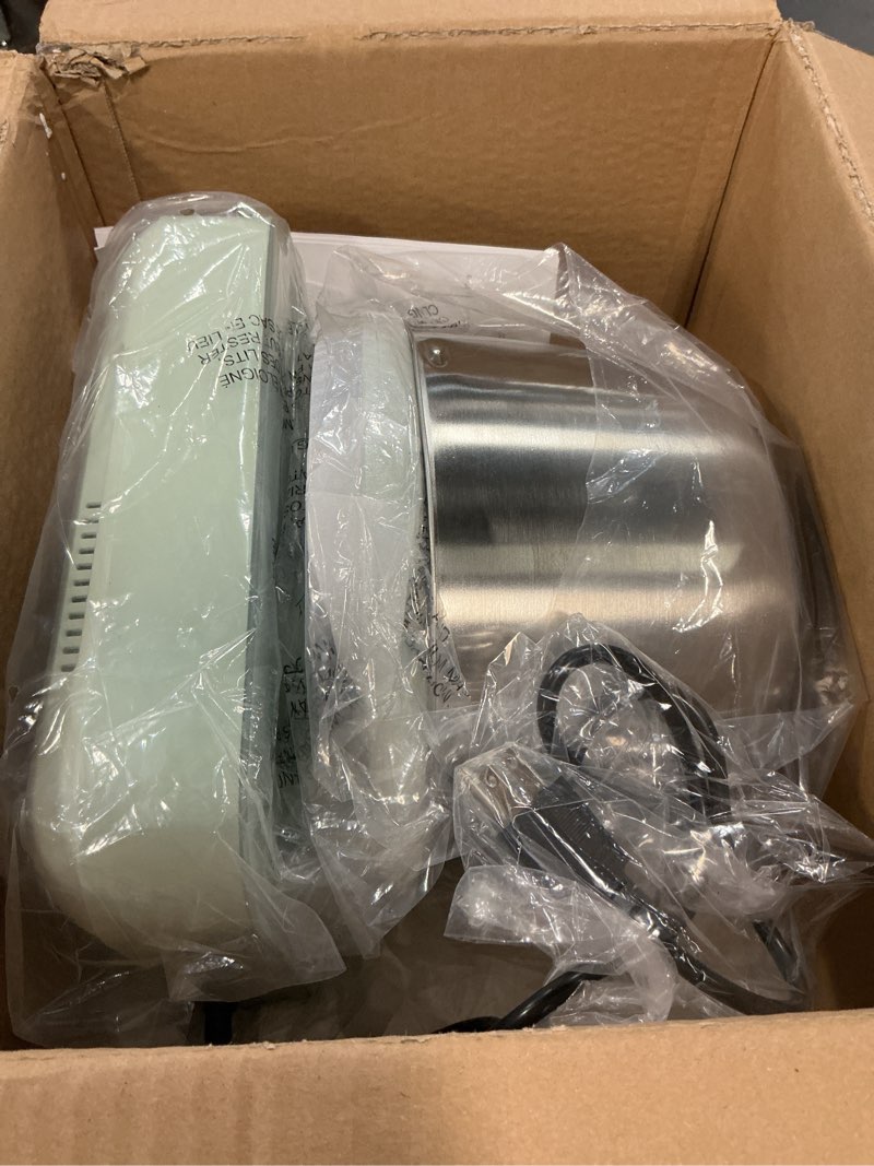 Condition photo showing Good Condition for 5.2qt dough maker with weighting, electric dough maker with ferment function, face-up touch panel, 304 stainless steel, green
