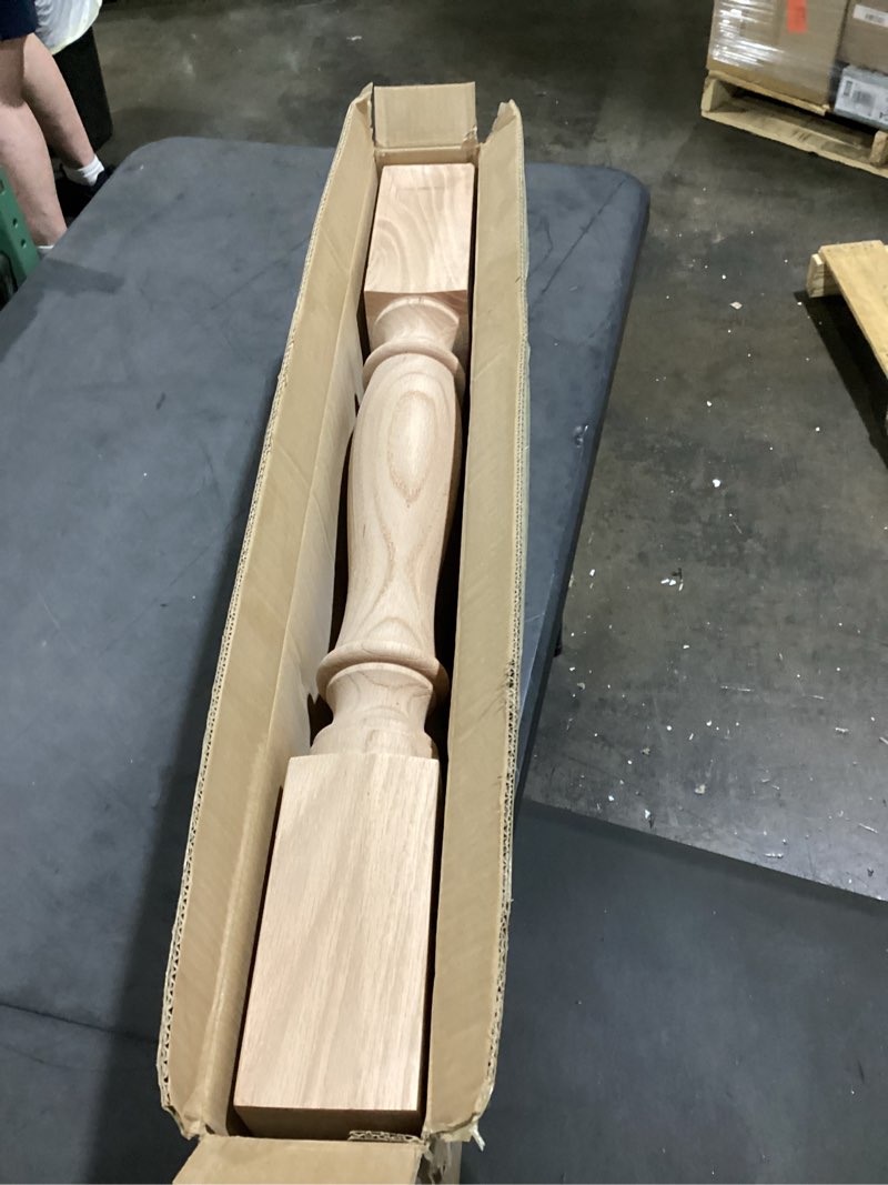 Condition photo showing Good Condition for wooden table legs 2pack, 35.4" unfinished heavy duty red oak replacement legs for dining and kitchen table, diy farmhouse table legs for coffee table & desk