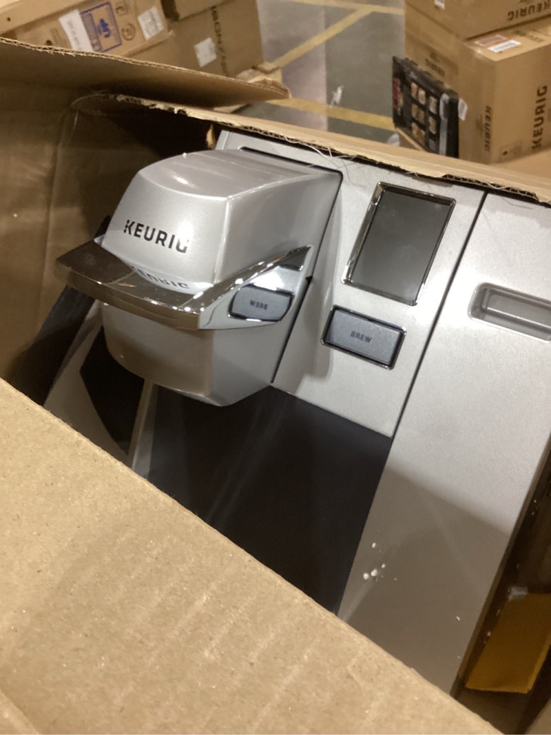 Condition photo showing As Is for Keurig K155 Office Pro Single Cup Commercial K-Cup Pod Coffee Maker, Silver