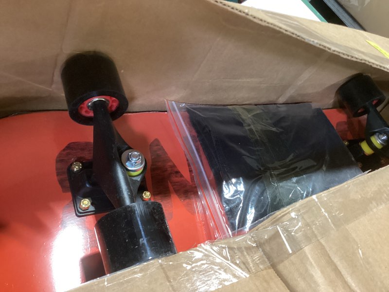 Condition photo showing New/Like New for Easy_Way Complete Skateboards- Standard Skateboards for Beginners Kids Boys Girls Teenager- 31''x 8''Canadian Maple Cruiser Pro Skate Board, Skateboards